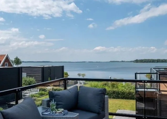 Lifestyle Cube Mit Dachterrasse Meerblick Und Prázdninový dům *